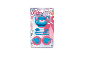 KIT CHA DA PRINCESA MODELO PEQUENO 9 PEÇAS - PICA PAU