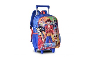 Mochila Escolar com Rodinha Clio One Piece