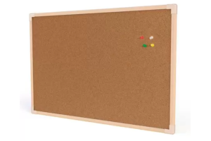 QUADRO DE CORTICA / MADEIRA 60X80CM - MADEMASTER