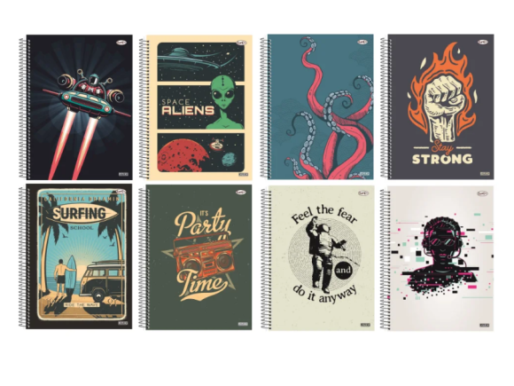 Caderno 1 Materia Bom D+ 80fls São Domingos