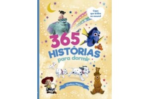 LIVRO 365 HISTORIAS P/ DORMIR BRILHA NO ESCURO AVENTURAS - DCL