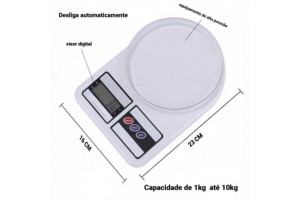 BALANCA DIGITAL DE USO DOMESTICO ATE 10KG - FWB